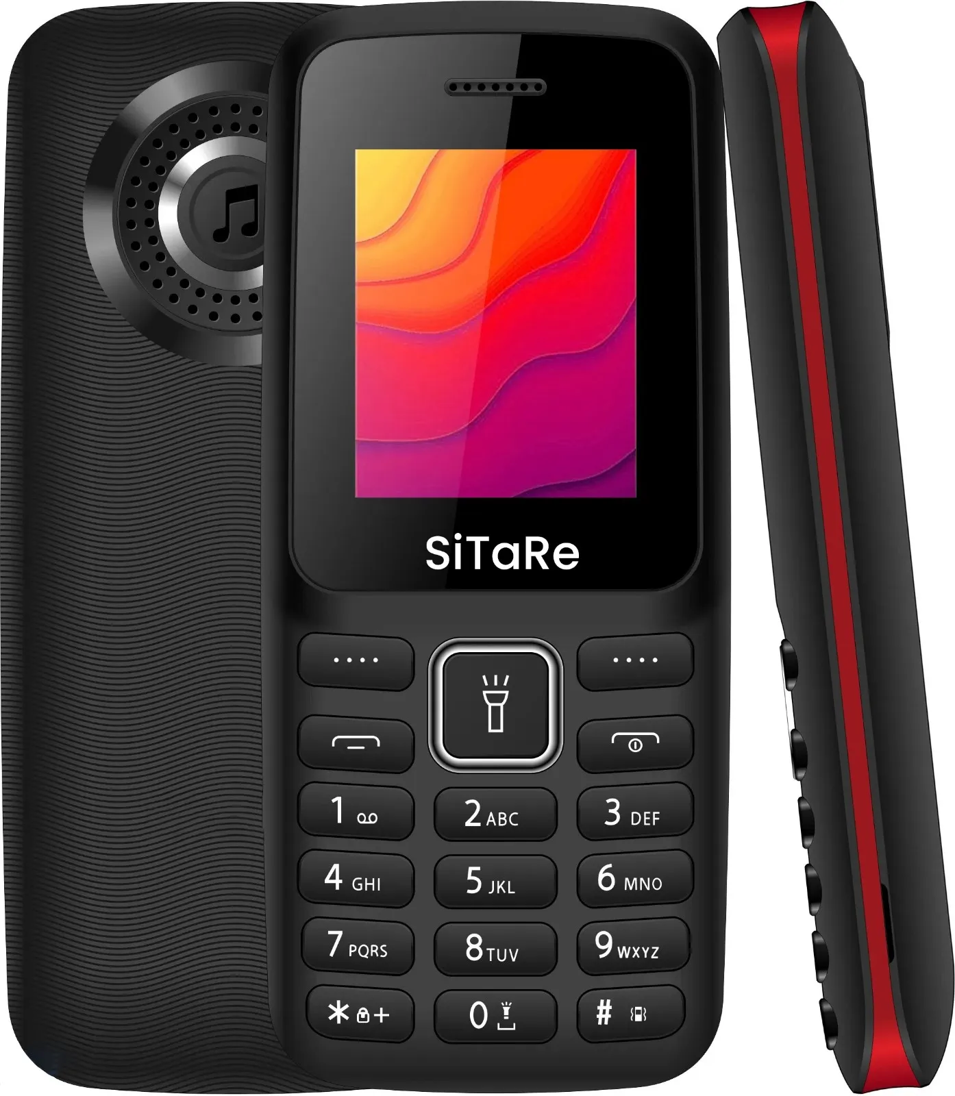 Sitare F2 Music feature phone — Big Sound. Bold Style.