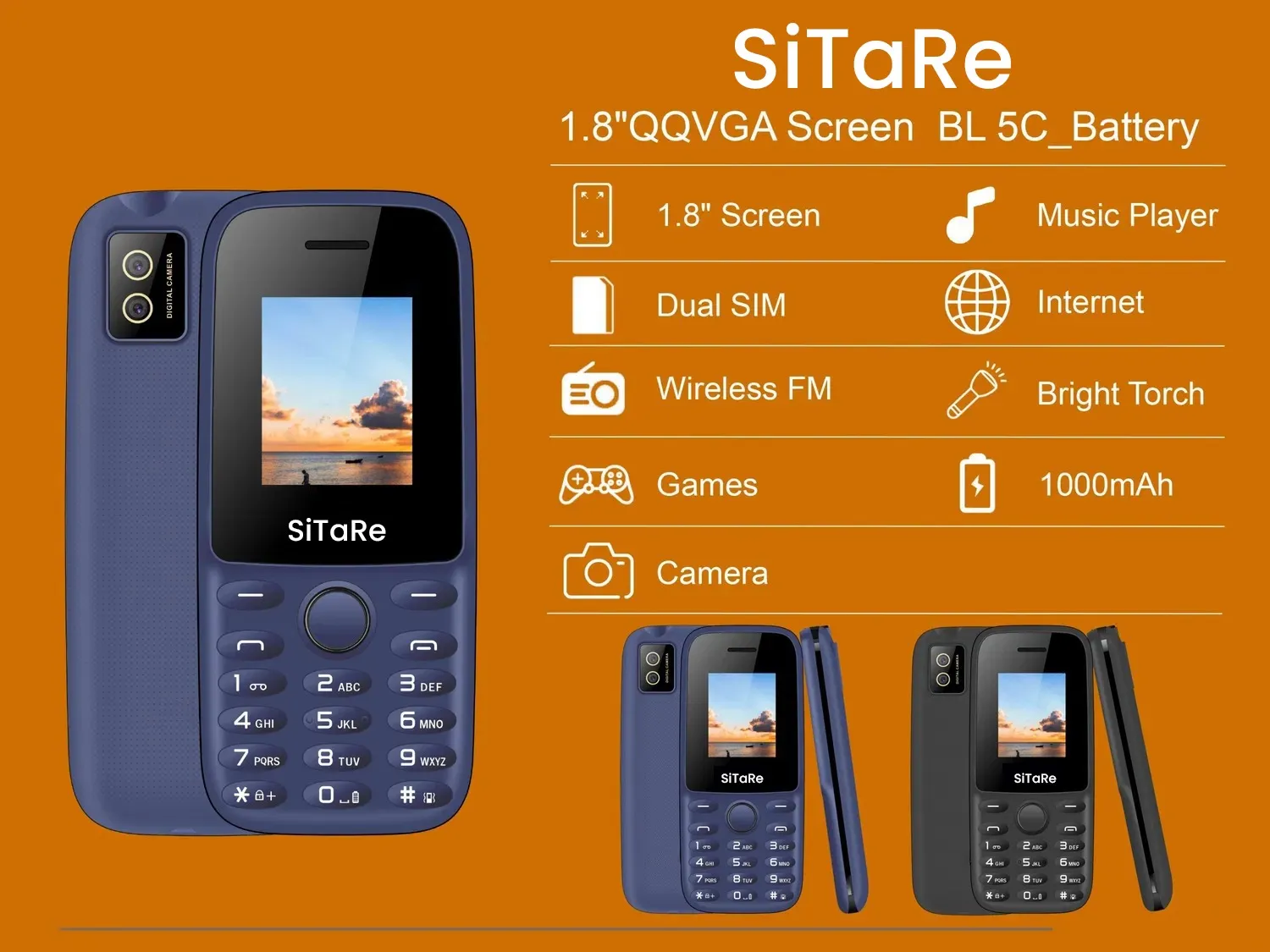 Sitare F3 Duo — features overview